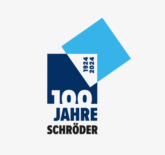 100 Jahre Schröder Hybrid Logo
