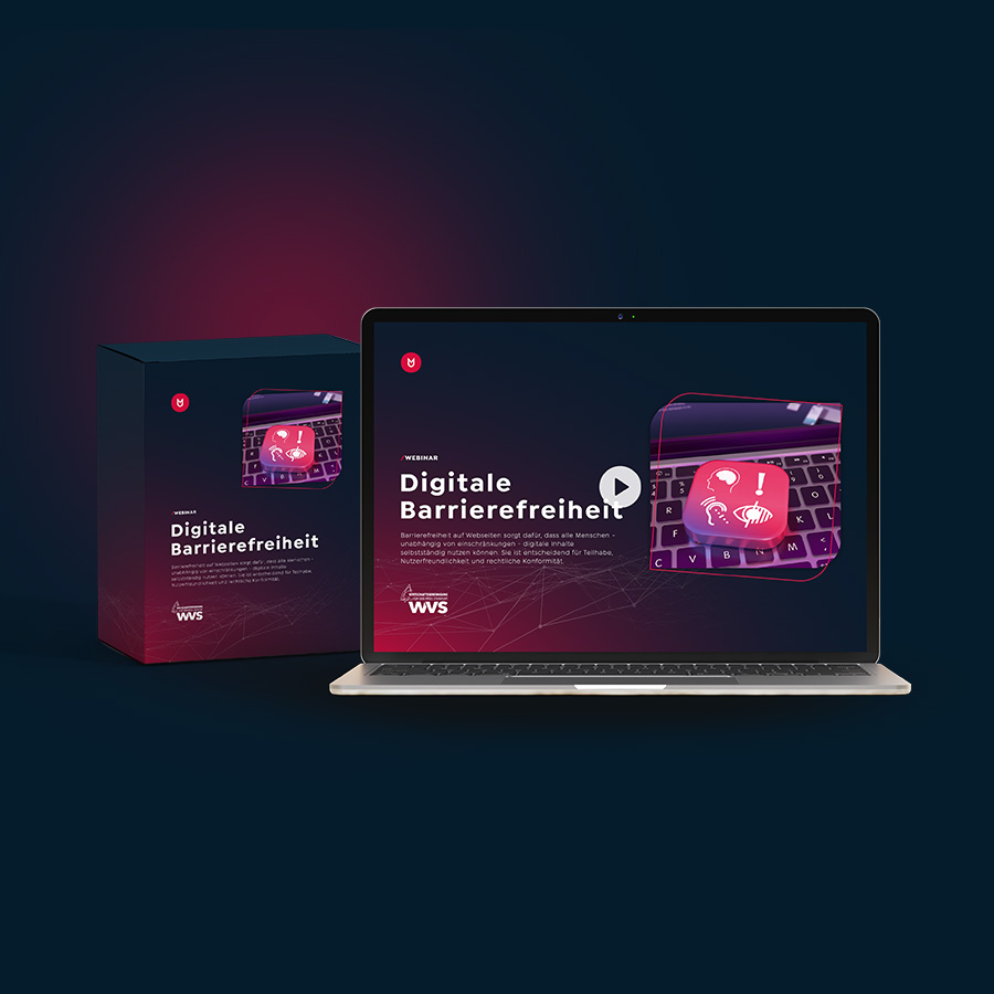 Digitale Barrierefreiheit Mockup