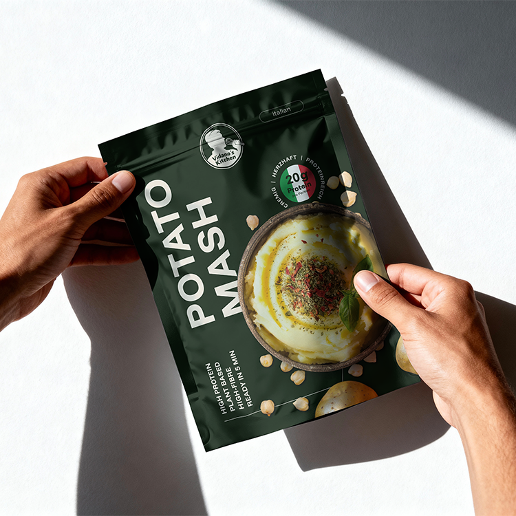 Produktverpackung von Vidano's Kitchen Potato Mash
